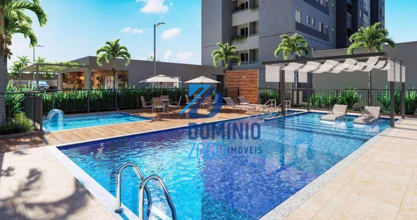 Apartamento à venda, 52 m² por R$ 130.000,00 - Jardim do Lago - Uberaba/MG