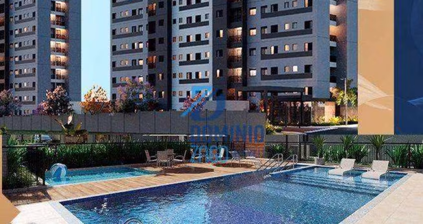 Apartamento com 2 dormitórios à venda, 52 m² por R$ 145.000 - Jardim do Lago - Uberaba/MG