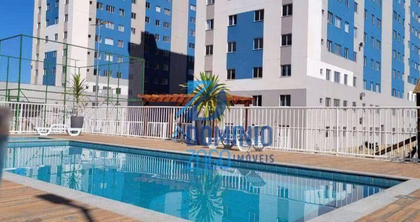 Apartamento 2 quartos, primeira locação.