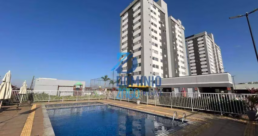 Apartamento com 2 dormitórios à venda, 44 m² por r$ 220.000 - conjunto manoel mendes - uberaba/mg
