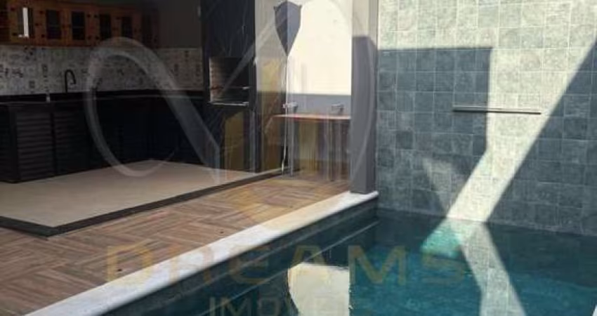 Casa Terrea 3 dorm (1 suite)  com piscina Condominio Mantova - Indaiatuba