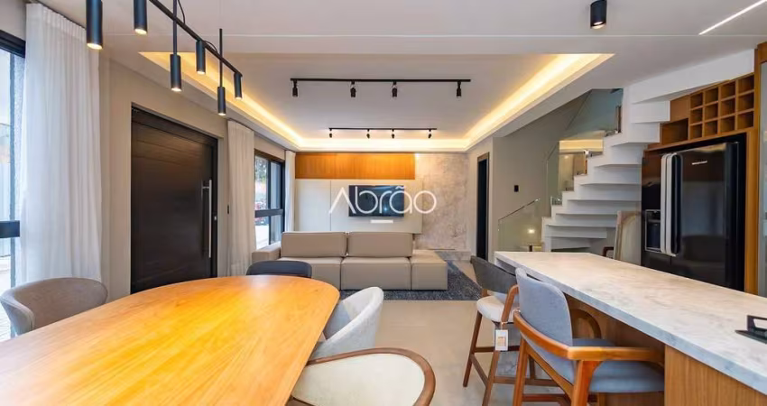 Sobrado em condomínio novo com 3 quartos para alugar em Santa Felicidade – 172 m² | Ref 431