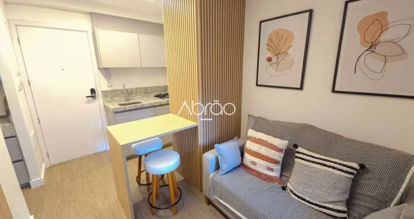 Apartamento mobiliado para alugar no Batel – 1 Quarto - 24m² | Ref 501