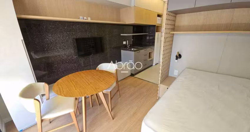 Studio mobiliado para alugar no walk batel - com 1 vaga de garagem – 24 m² | ref. 563