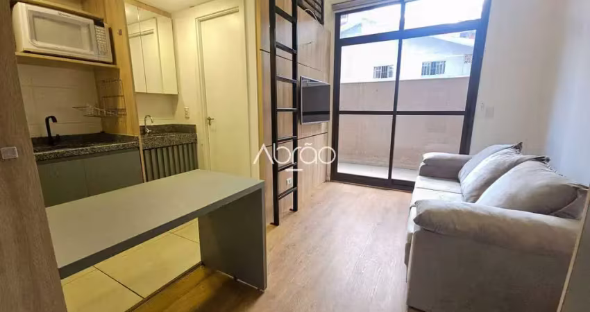 Apartamento mobiliado de 1 dormitório com garden no ecoville - 24 m² | ref. 295