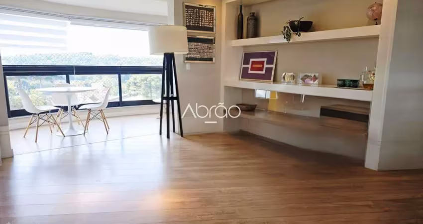 Apartamento mobiliado com 3 quartos para alugar no ecoville – vista panorâmica - 119 m² | ref. 579