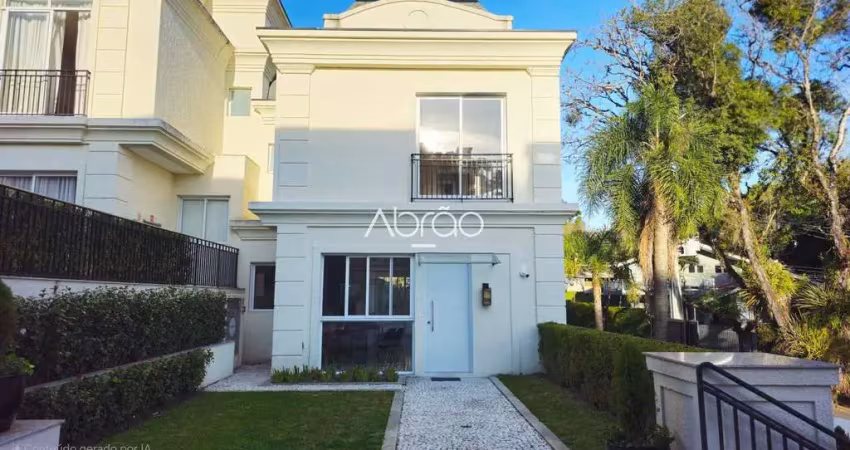 Casa em condomínio semimobiliada com 3 quartos para alugar no vista alegre – 236 m² | ref. 577