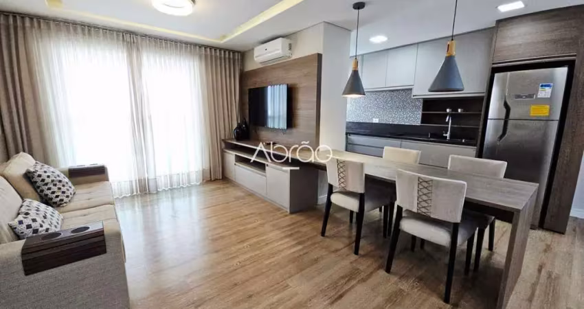 Apartamento mobiliado com 2 quartos para alugar no batel – lifespace - frente do shopping curitiba - 76m² | ref. 583