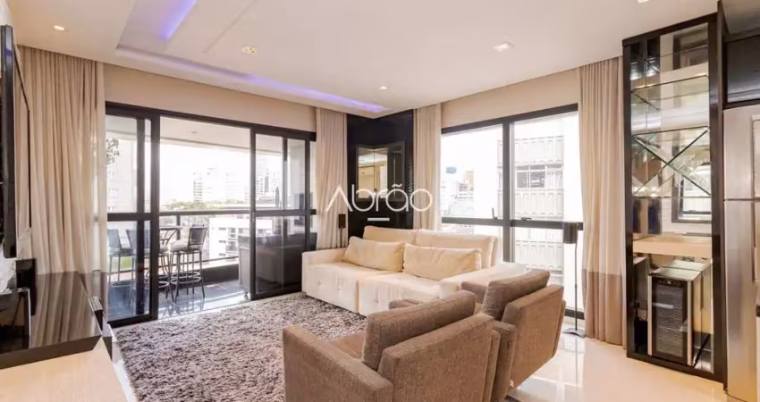 Apartamento mobiliado para alugar no batel – 2 quartos, 86 m², 2 vagas | ref. 113