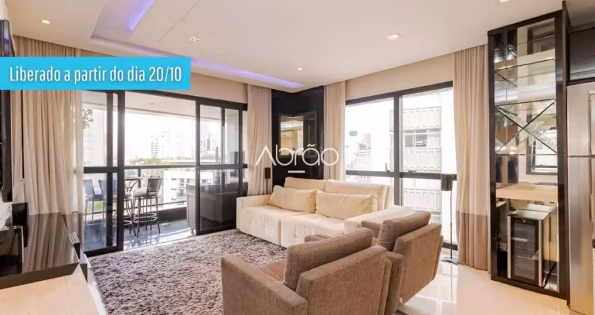 Apartamento mobiliado para alugar no batel – 2 quartos, 86 m², 2 vagas | ref. 113