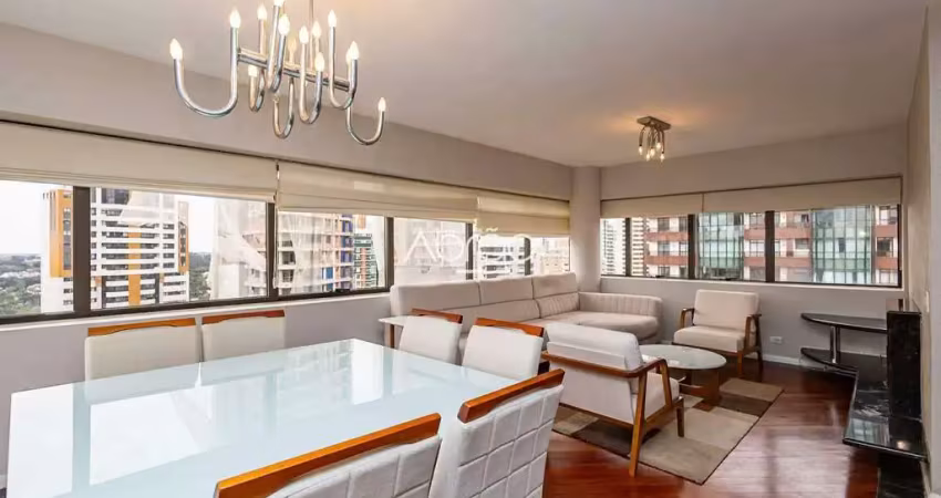 Cobertura de 4 quartos para locação no ecoville – 362 m², 2 suítes, 4 vagas e piscina privativa | ref. 585