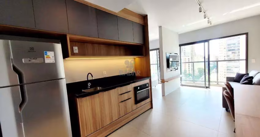 Apartamento studio mobiliado para venda ou locação no cambuí - campinas/sp.