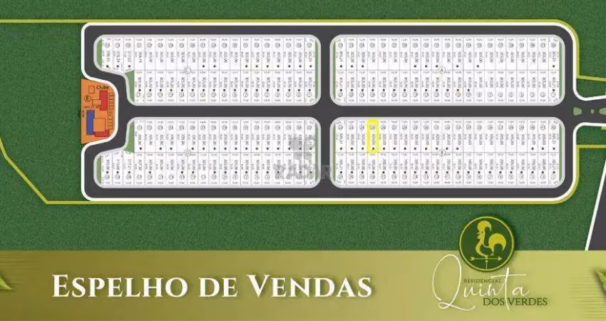Terreno à venda em paulínia, parque brasil 500, com 305 m², residencial quinta dos verdes