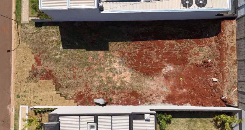 Terreno à venda residencial royal garden em paulínia, parque brasil 500, com 332.64 m², plano.