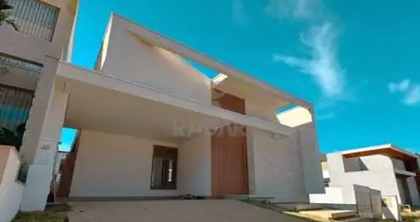 Casa à venda em paulínia, parque brasil 500, com 4 suítes, com 211.78 m², condomínio club santorini