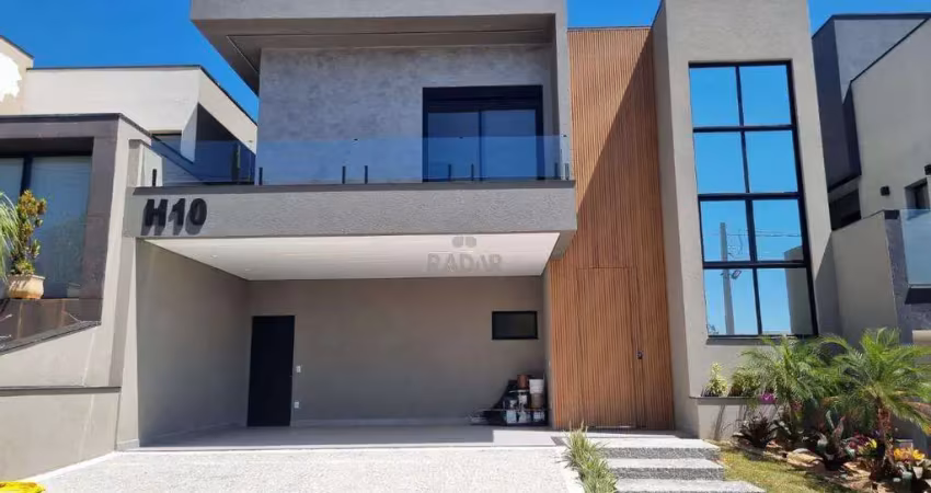 Espetacular sobrado contemporâneo à venda em condomínio fechado - valinhos