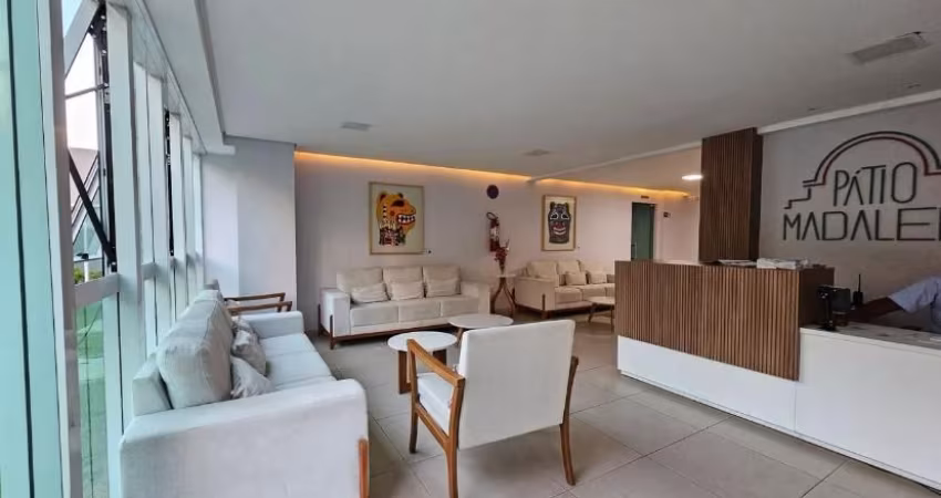 Apartamento com 55 metros quadrados, 2 quartos, sendo 1 suíte, no bairro da Madalena, Recife/PE