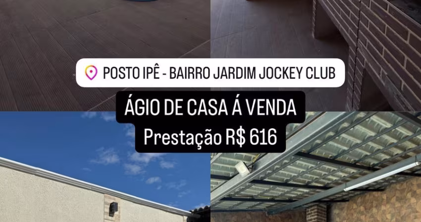 ÁGIO  DE  CASA BOA   COM  3   QTOS  JARDIM  ZULEIKA