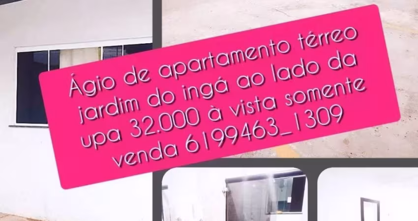 ÁGIO DE  APTO  TÉRREO   AO  DO SUPER  SAM  JD. ZULEIKA