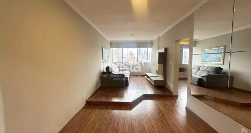 Apartamento amplo com vista livre, 2 dormitórios e 1 vaga – 96 m² bem distribuídos