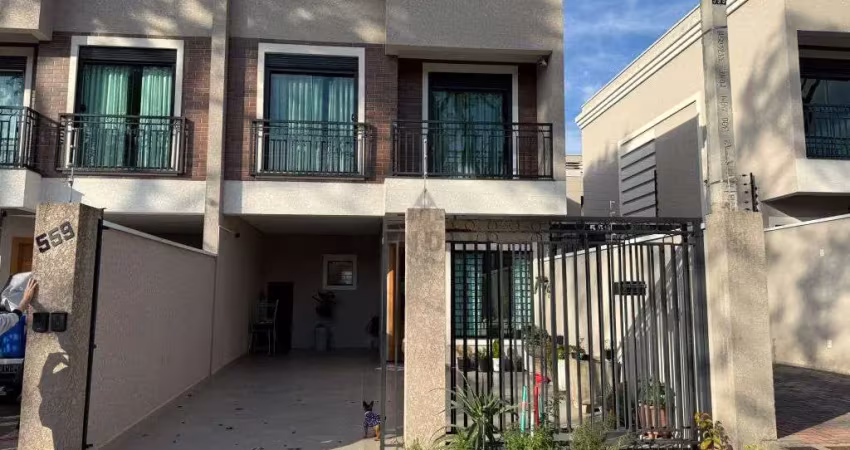 Sobrado a venda no boqueirao – curitiba com 3 quartos sendo um suite mobiliado