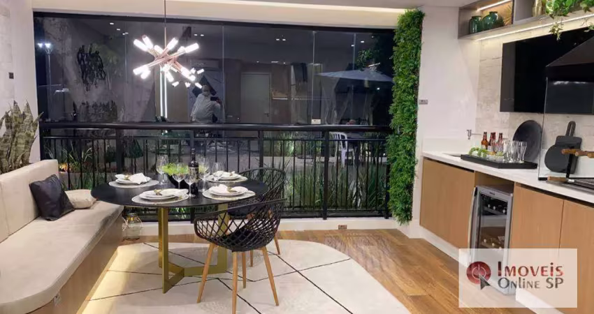 Studio com 1 dormitório à venda, 39 m² - centro - guarulhos/sp