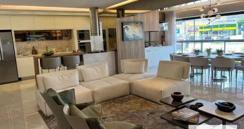 Apartamento com 4 dormitórios à venda, 142 m² - brooklin - são paulo/sp