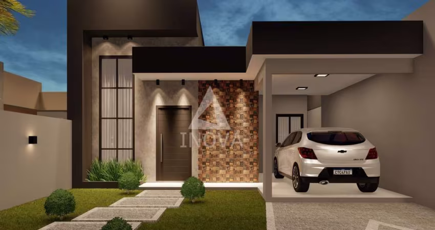 Casa Geminada - 100m² (2 quartos + 1 suíte)