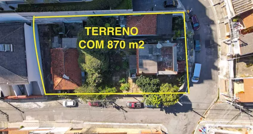 Terreno à venda em são paulo, parque mandaqui, 870m²
