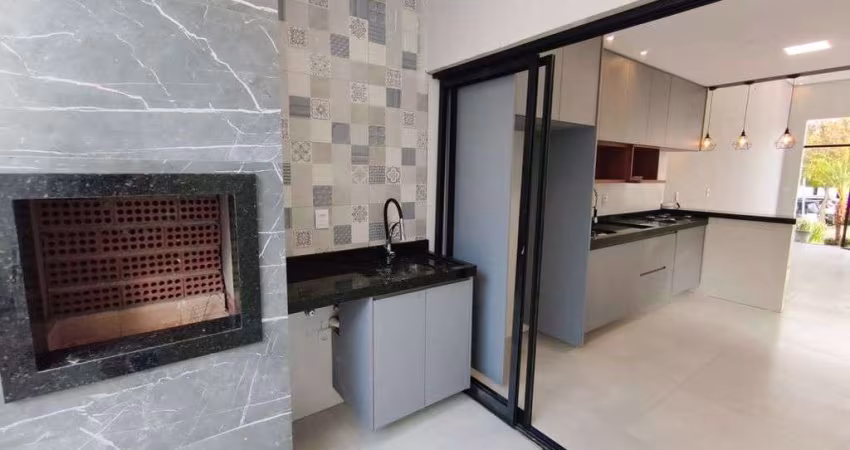 Casa moderna c/ piscina e gourmet no Condomínio Residencial Jardim