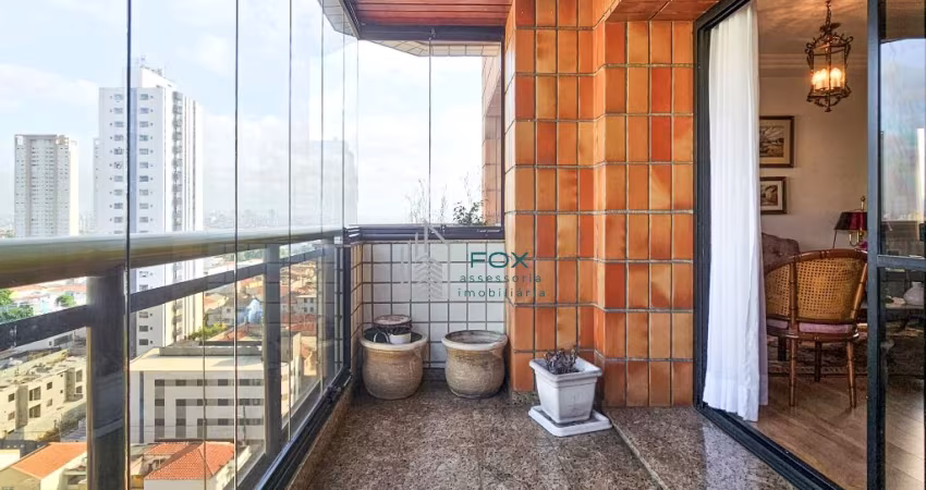 Apartamento 200m² com 4 suítes, 2 vagas no Tatuapé