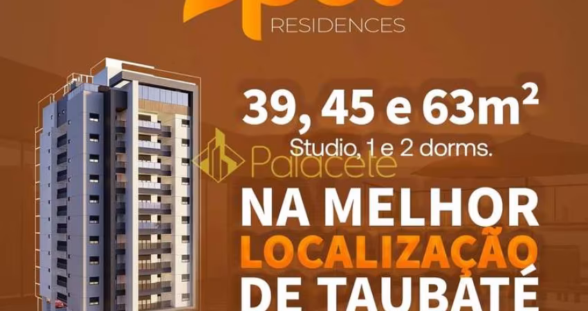 Apartamento à venda 2 Quartos, 1 Vaga, 63M², Lavadouro de Areia, Taubaté - SP | Spot Residences