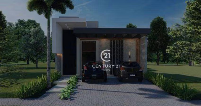 Casa com 3 dormitórios à venda, 140 m² por R$ 1.100.000,00 - Residencial Terras da Estância - Ala do Bosque - Paulínia/SP