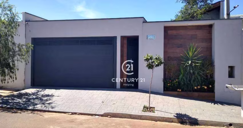 Casa com 4 dormitórios à venda, 225 m² por R$ 950.000,00 - Terras de Santa Bárbara - Santa Bárbara D'Oeste/SP