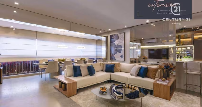 Apartamento com 3 dormitórios à venda, 145 m² por R$ 2.080.000,00 - Nova Campinas - Campinas/SP