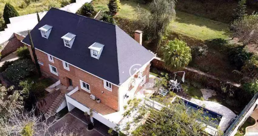 Casa com 5 suítes à venda, 700 m² por r$ 3.700.000 - chácara malota - jundiaí/sp
