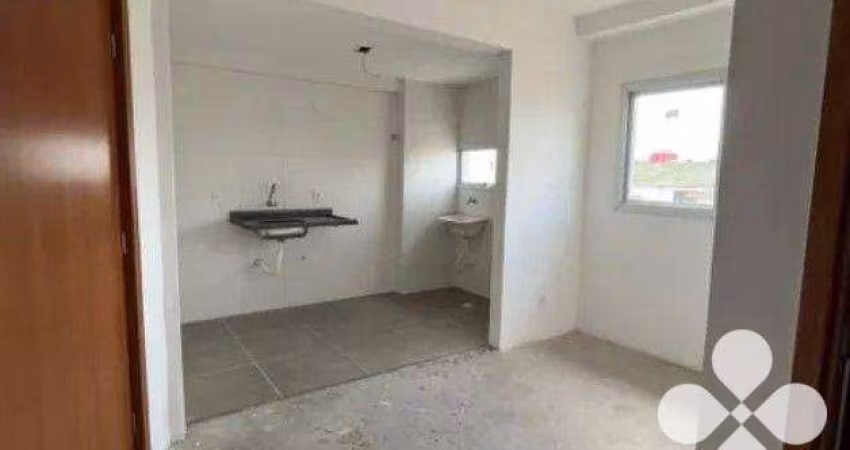 Apartamento com 2 dormitórios à venda, 39 m² por R$ 335.000,00 - Estuário - Santos/SP