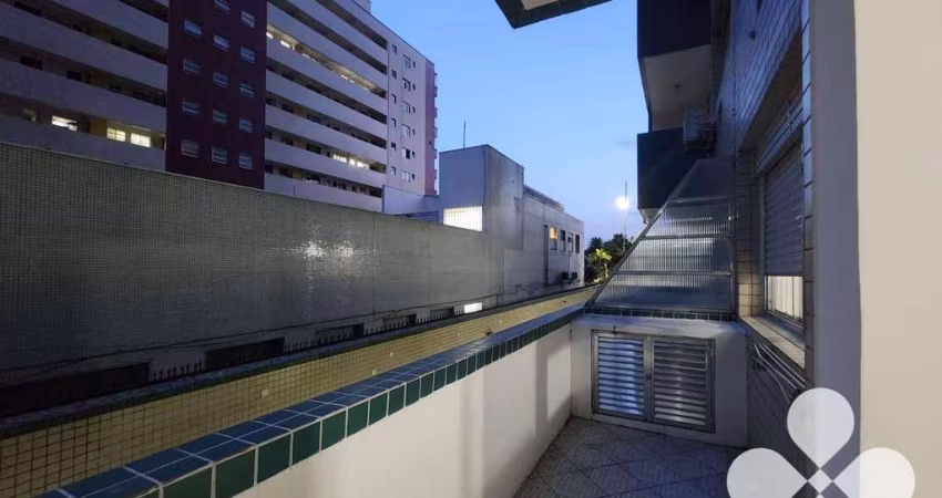Apartamento frente mar 02 dormitorios Pompeia