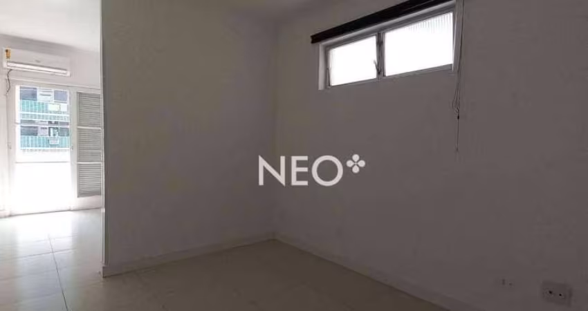 Apartamento com 1 dormitório, 47 m² - venda por R$ 370.000,00 ou aluguel por R$ 3.300,00/mês - Gonzaga - Santos/SP