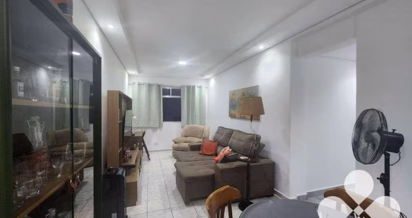APARTAMENTO 02 DORMITORIOS CORAÇÃO GONZAGA MEIA QUADRA DA PRAIA