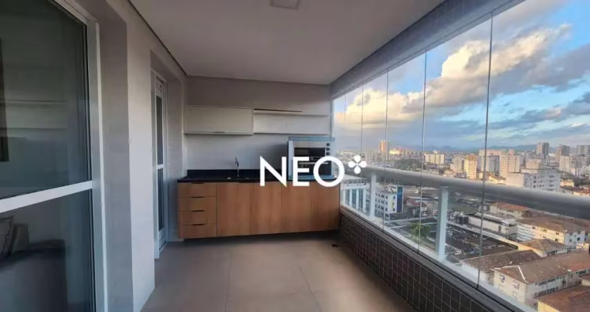 Apartamento com 1 dormitório para alugar, 60 m² por r$ 5.490,00/mês - boqueirão - santos/sp