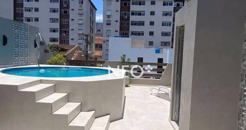 Sobrado com 3 Suítes à venda, 200 m² por R$ 1.500.000 - Boqueirão - Santos/SP