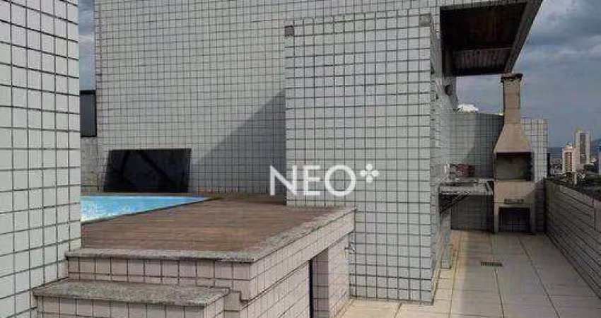 Cobertura com 3 dormitórios à venda, 324 m² por R$ 1.500.000,00 - Ponta da Praia - Santos/SP