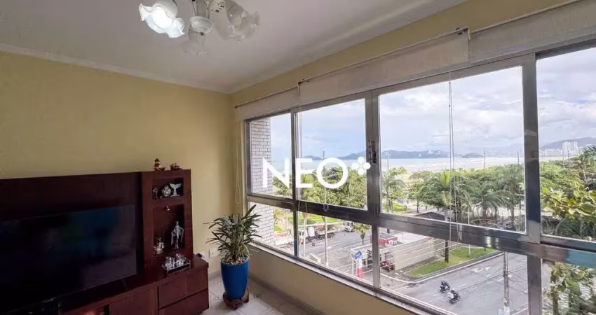 Apartamento com 3 dormitórios à venda, 194 m² por r$ 2.120.000,00 - boqueirão - santos/sp