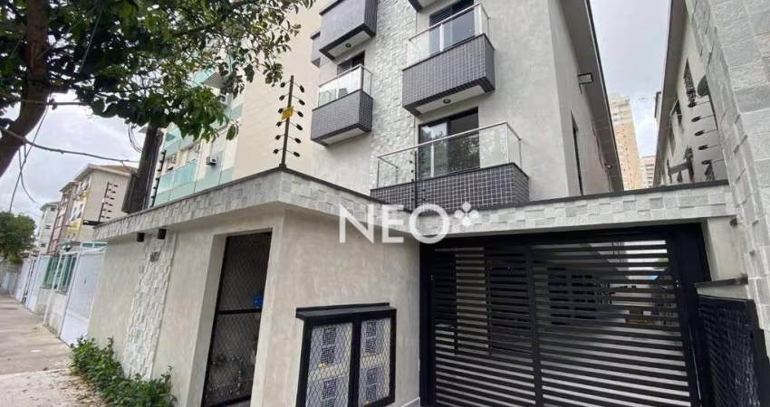 Village com 2 dormitórios à venda, 88 m² por R$ 820.000,00 - Ponta da Praia - Santos/SP