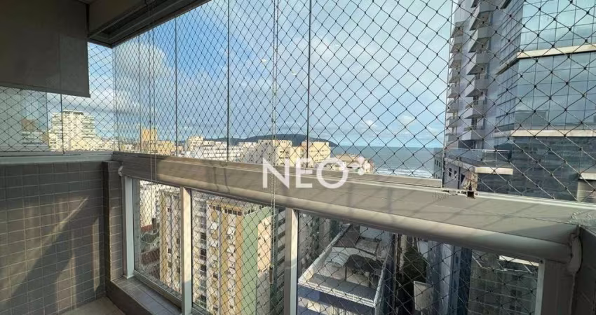 Apartamento Duplex com 3 dormitórios para alugar, 105 m² por R$ 7.500,00/mês - Pompéia - Santos/SP