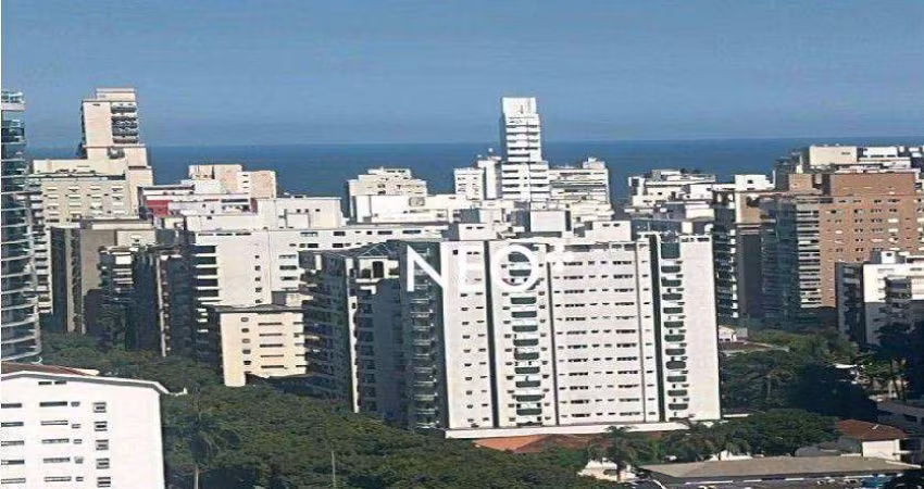 Apartamento com 2 dormitórios para alugar, 65 m² por R$ 6.900,00/mês - Boqueirão - Santos/SP