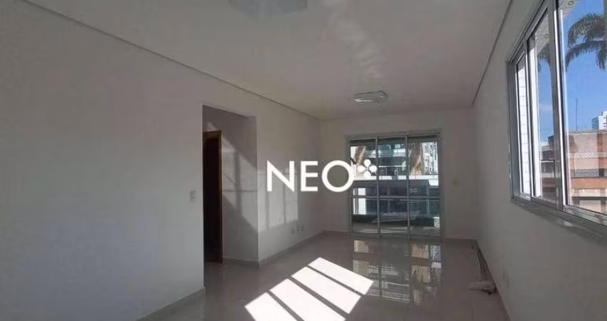 Apartamento com 2 dormitórios para alugar, 99 m² por R$ 6.768,07/mês - Boqueirão - Santos/SP