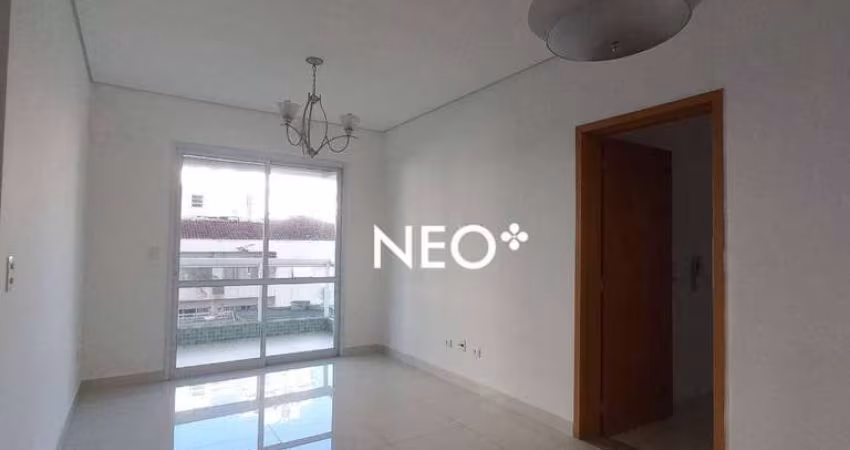 Apartamento com 2 dormitórios para alugar, 81 m² por R$ 6.089,86/mês - Boqueirão - Santos/SP
