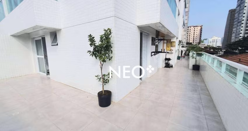 Apartamento Garden com 2 dormitórios à venda, 54 m² por R$ 790.000,00 - Embaré - Santos/SP